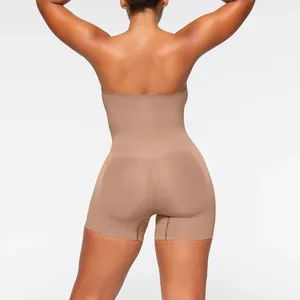 NWOT‎ SKIMS Strapless Sculpting Mid Thigh Bodysuit size 4X Sienna thumbnail 3