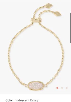 Kendra Scott Elaina Adjustable Bracelet thumbnail 1