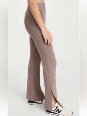 Le Ore Lodi Merino Wool Knit Pants Tan Brown Women’s Size XS thumbnail 2
