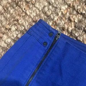 Touch Match Couture Style Japanese Brand Royal Blue Zip Shorts Size Small thumbnail 9