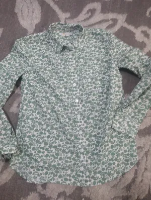 Boden Classic English Ivy Button Down Shirt Green Size 4 thumbnail 1