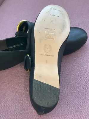 House of Harlow 1960 x REVOLVE Womens Clementine Flats in Black 6 Leather Shoes thumbnail 10