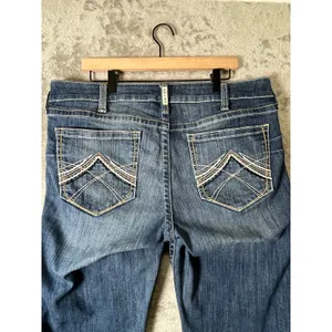 Ariat Ocean Riding Jean Whipstitch Women's Bootcut Western Denim Jeans 34 x‎ 32 thumbnail 14