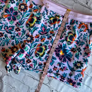 Vera Bradley Pink Floral Size 3X Women’s Shorts Pull On Drawstring Pockets Plus thumbnail 7