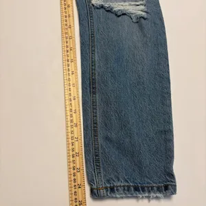Altar'd State Jeans Women 26 Blue Distressed Straight Leg High Rise 100% Cotton thumbnail 6