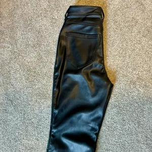 Ultra High Rise Flare Vegan Leather Pants thumbnail 3