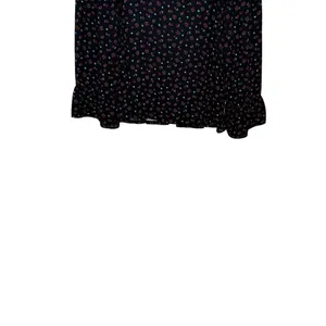 LOFT Women's Top Floral Knit Long Bell Sleeve Pleated Round Neck‎ Blouse Small thumbnail 4