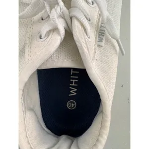 WHITING White Mesh Sneakers Barefoot Minimalist Athletic Shoes‎ Size 40 9.5 thumbnail 5