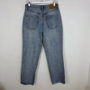 Aritzia Denim Forum The Joni‎ High Rise Loose Light Wash Jeans Size 28/29 Length thumbnail 7
