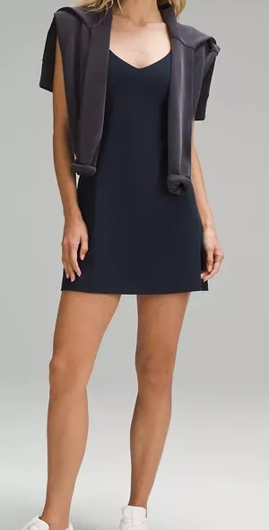 Lululemon Align Dress - Navy Blue thumbnail 1