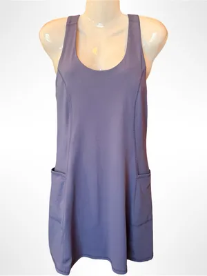 💙 90 Degree Slate Blue Athletic Tennis Dress – Size M – NWT 🎾 thumbnail 12