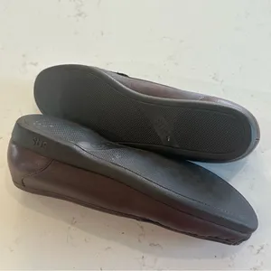 SAS‎ Women’s Simplify Leather Moccasin Loafers Shoes Antique Wine Brown Size 9 thumbnail 5