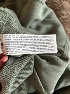 AbercrombieClassic Crewneck Sweatshirt - Sage Green thumbnail 4
