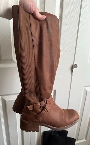 Knee high leather boots b52 Brown Size 10 thumbnail 2