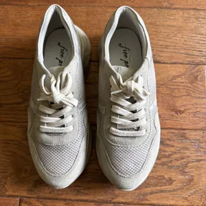 Free People Let’s Wander Washed Shoe Sneaker Womens Size 39 US 8.5 Gray thumbnail 2