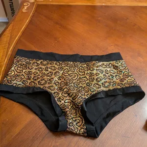 Artista Active Brown Hot Pants, Pole Shorts, Size XL thumbnail 4