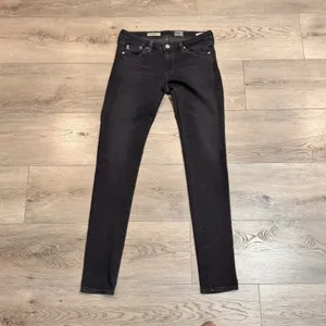 AG Adriano Goldschmied The Legging Jeans Womens Size 26 Black Super‎ Skinny thumbnail 2