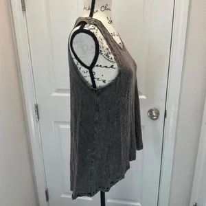 Rock & Republic Washed Sleeveless Tank Top thumbnail 4