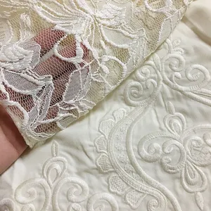 Lace Sheer Neckline Flared Formal Dress thumbnail 5