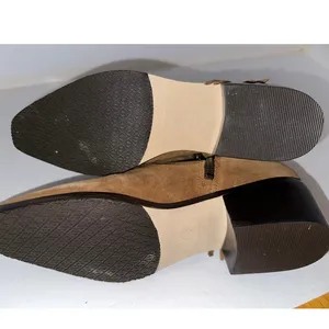 NWOT Donald Pliner MONA Brown‎ Suede Fringe Ankle Booties 9M Side Zip Leather thumbnail 8