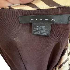 Vintage Kiara‎ Top Brown Size XL thumbnail 4