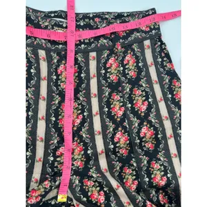 LoveShackFancy Meyerson Flare Pant vintage floral stripe‎ sz 00 thumbnail 4