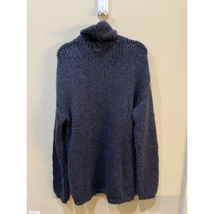 LOVERS + FRIENDS Independent Sweater in Blue Womens Turtleneck Revolve‎ Wool thumbnail 3