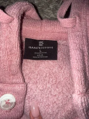 Vintage Beach Hoodie Pink Size L thumbnail 2