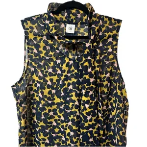 Cabi‎ By Anthropologie Flynn Floral Tie Top Size Large thumbnail 10