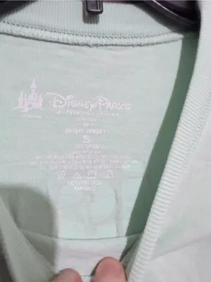 Disney Mint Green Crewneck with Subtle White Disney Parks Print Graphic small thumbnail 3