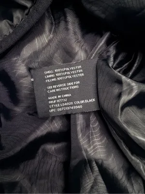 ZeroXposur Women Small Black Quilted Puffer Jacket Full Zip Fleece Collar Winter thumbnail 5