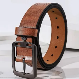 Men Square Buckle Belt thumbnail 1