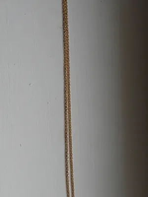 Vintage gold toned coral necklace thumbnail 5