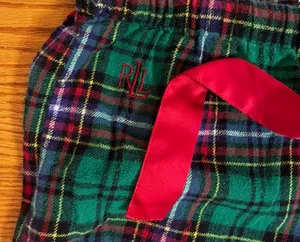 Lauren Ralph Lauren Plaid Pajama Pants XS thumbnail 5