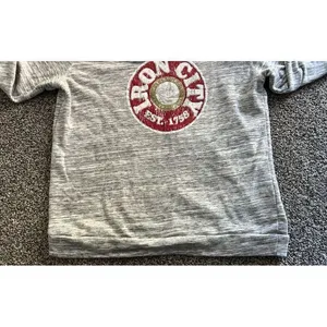 Earth Star "Iron City" Gray‎ Sweatshirt size XL thumbnail 4