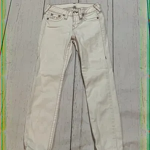 True religion white skinny jeans thumbnail 3
