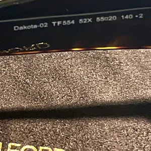 Tom Ford Dakota 02 sunglasses TF554 Black Sunglasses with Case EUC thumbnail 8
