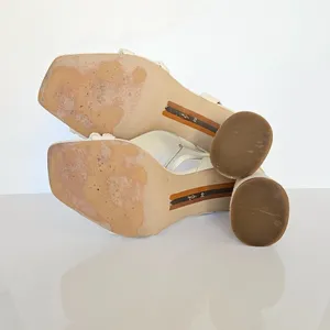 Sam Edelman Women's Ivory Kia Sandal Nappa Beaded Heels US 10‎ thumbnail 7