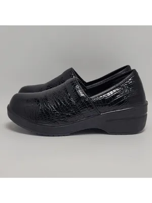 Sugar Foot Slip On Mules And Clog Patent Leather Black Size 6.5 thumbnail 4