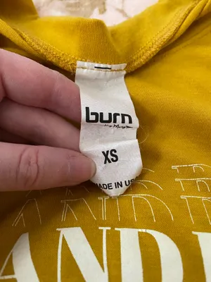 Yellow Burn Boot Camp Tank Size XS thumbnail 2