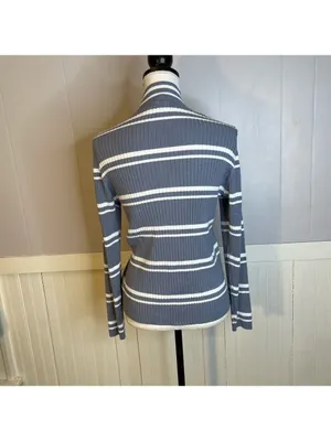 Y2K Pink Republic Ribbed 1/4 Zip Sweater – Size XXL thumbnail 6