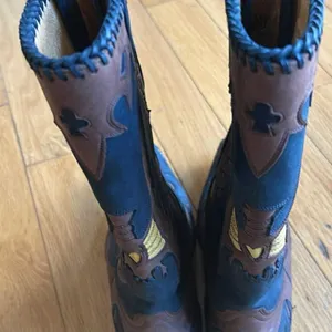 Sancho Spanish Western Cowgirl Genuine Leather Boots thumbnail 5