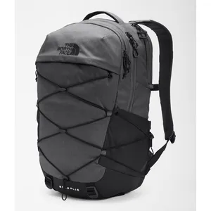 The North Face Borealis Laptop Backpack Asphalt Grey Light Heather/TNF Black New thumbnail 3