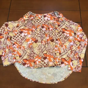 Free people floral all over print blouse medium thumbnail 1