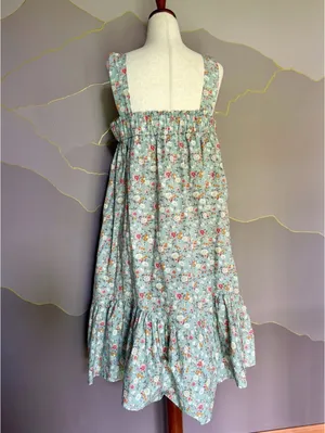 Ces Femme Mint Green Floral Midi Dress thumbnail 2