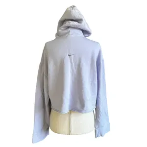 Nike Purple Crop Top Yoga Hoodie Sweater Women's Size Small | 42-24 thumbnail 2