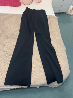 Amazon black flare leggings with pockets #leggings #activewear #gym thumbnail 1