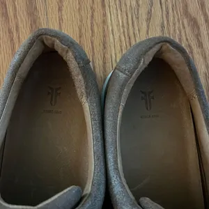 Frye | Women's Ivy Gore Distressed Leather Slip-On Sneakers in Brown Size 8.5 thumbnail 7