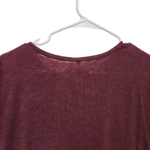 Abercrombie & Fitch Maroon Short Sleeve Spellout Collegiate Tee Shirt Size Small thumbnail 6