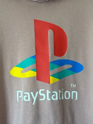 Old Navy Graphic Hoodie in Mauve with PlayStation Logo size XL thumbnail 2